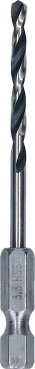 Produktbild Bosch Professional Zubehör HSS PointTeQ Sechskantbohrer 3,3 mm (3.3 mm)