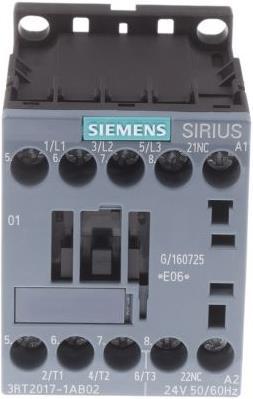 Produktbild Siemens Schütz 5,5kW 24Vac Größe 00