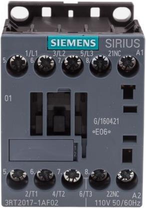 Produktbild Siemens Schütz 5,5kW 110Vac Größe 00