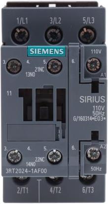 Produktbild Siemens Schütz 5,5kW 110Vac Größe 0