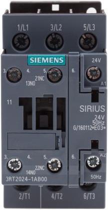 Image du produit Siemens Contacteur 5,5kW 24Vac taille 0