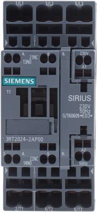 Produktbild Siemens Schütz 5,5kW 230Vac Größe 0
