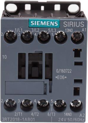 Image du produit Siemens Contacteur 7,5kW 24Vac Taille 00