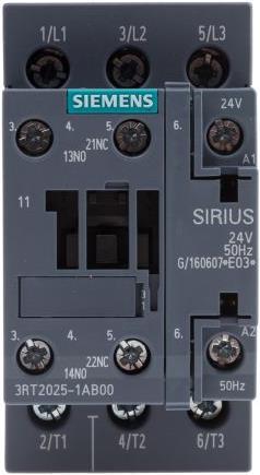 Produktbild Siemens Schütz 7,5kW 24Vac Größe 0