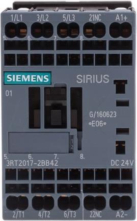 Image du produit Siemens Contacteur 5,5kW 24Vdc taille 00
