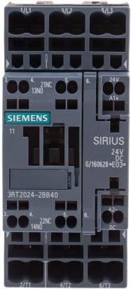 Produktbild Siemens Schütz 5,5kW 24Vdc Größe 0