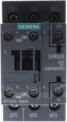 Produktbild Siemens Schütz 11kW 24Vdc Größe 0
