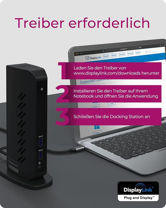 Produktbild Icy Box IB-DK2252AC (USB-C, 12 Ports)