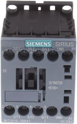 Image du produit Siemens Contacteur 3kW 24Vdc taille 00