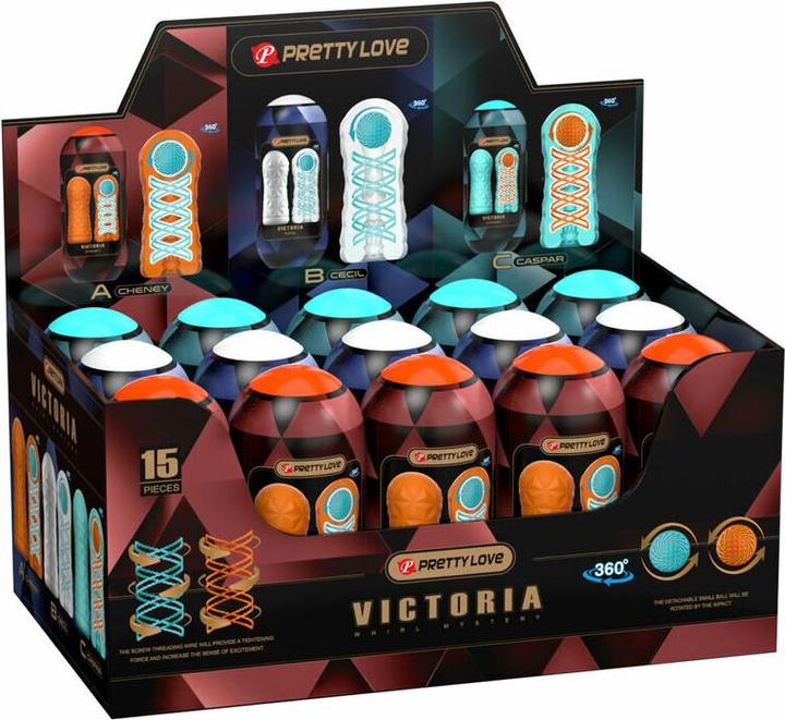 Produktbild Pretty Love Victoria Masturbator 15 Stück