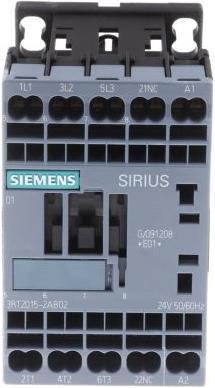 Produktbild Siemens Schütz 3kW 24Vac Größe 00