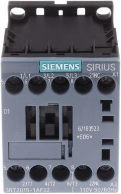 Produktbild Siemens Schütz 3kW 110Vac Größe 00