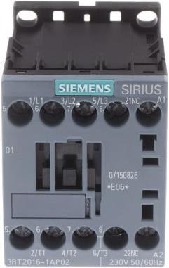 Produktbild Siemens Schütz 4kW 230Vac Größe 00
