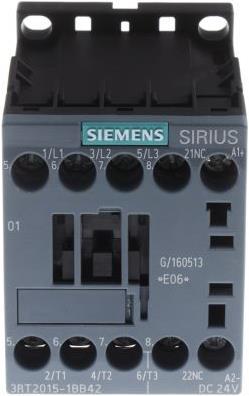 Produktbild Siemens Schütz 3kW 24Vdc Größe 00