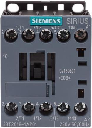 Actual product image Siemens Contactor 7,5kW 230Vac size 00