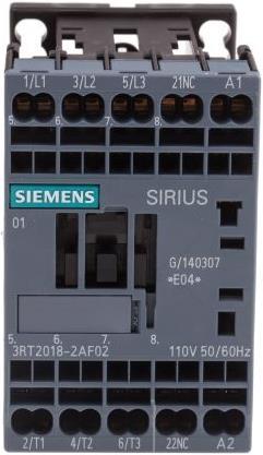 Produktbild Siemens Schütz 7,5kW 110Vac Größe 00