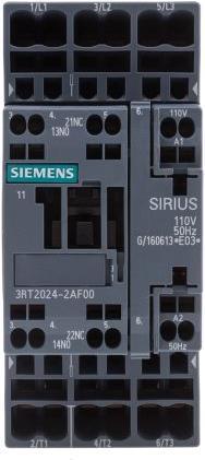 Produktbild Siemens Schütz 5,5kW 110Vac Größe 0