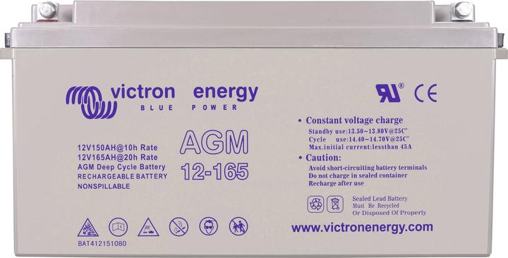 Produktbild Victron Energy GEL Deep Cycle Batterie (165 Ah, 12 V)