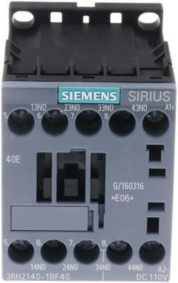 Produktbild Siemens Contactor Relay,4NO,110Vdc,SZ S00