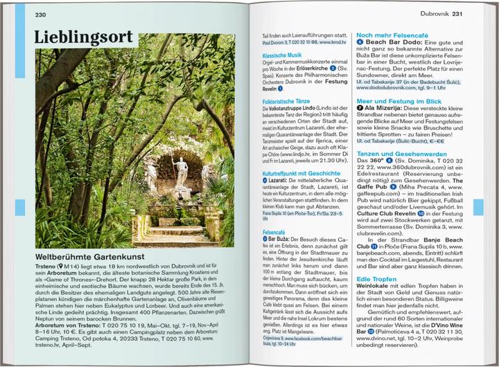 Actual product image Reise-Taschenbuch Kroatische Adriaküste (German, Hubert Beyerle, Veronica Wengert, 2023)