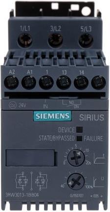 Produktbild Siemens SIRIUS SOFT STARTER, SIZE S00, 3.6A,24V