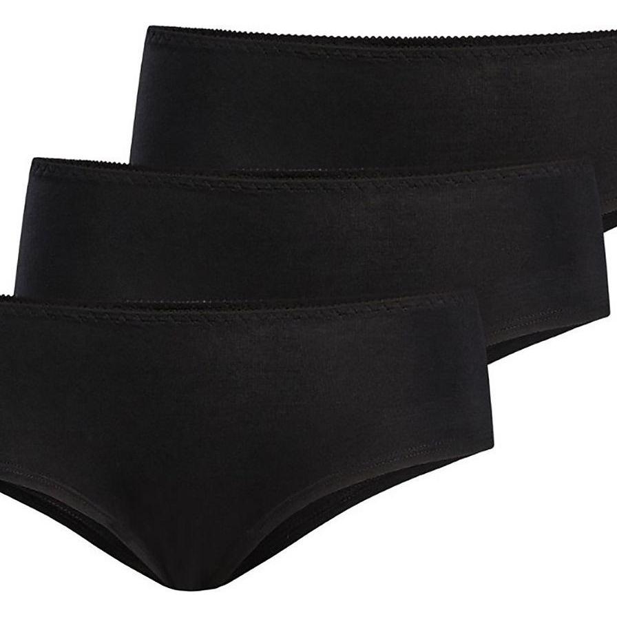 Teyli, Damen, Unterhosen, Set, Schwarz, (XXL, 3er Pack)