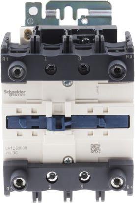 Produktbild Schneider Electric Schütz,2NO+2NC,125A,24Vdc,AC-1, 4-polig