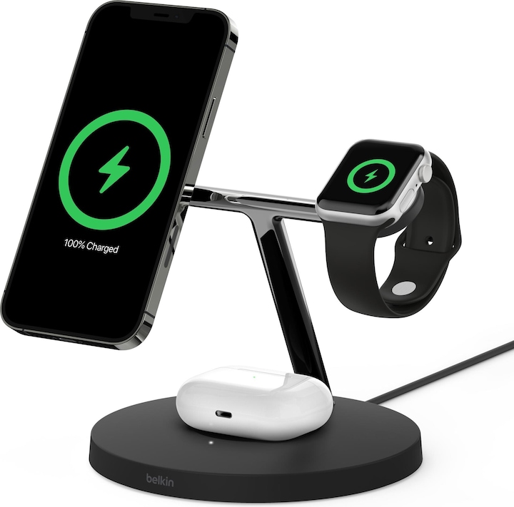 Belkin Boost Charge Pro 3in1 Charger Qi2 (15 W)