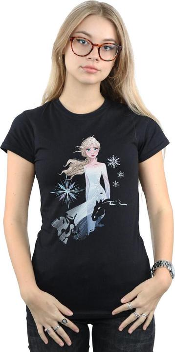 Produktbild Disney Frozen 2 Elsa Nokk Silhouette TShirt (XL)