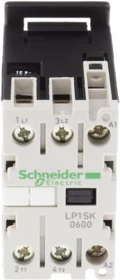 Actual product image Schneider Electric Mini contactor,LP1SK, 2-pole,12Vdc, 1.1 kW