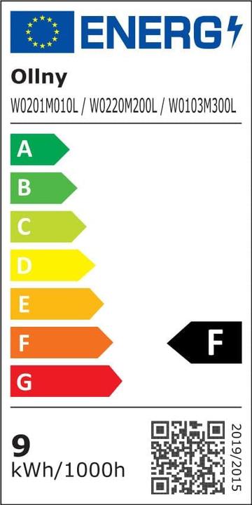 Energie-Label LS LED Lichtervorhang Color (2 m)
