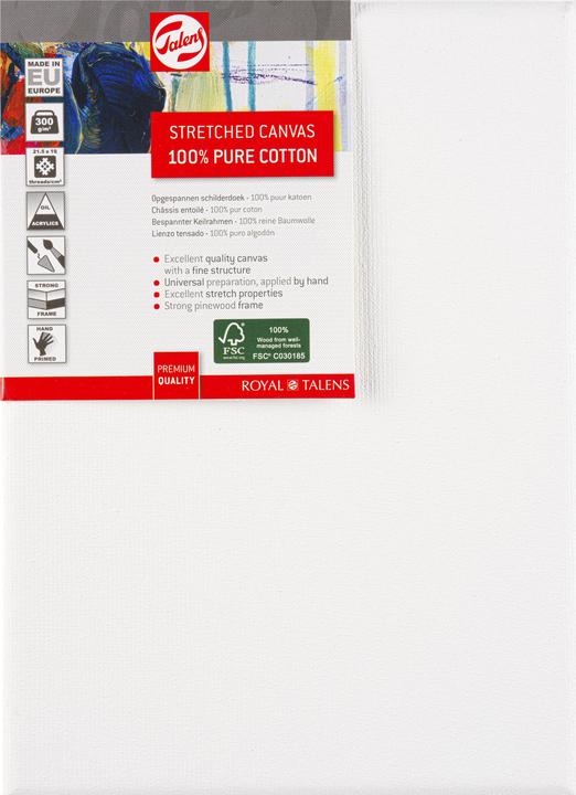 Immagine prodotto Talens Keilrahmen Baumwolle 13x18cm (18 x 13 cm)