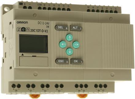 Produktbild Omron Industrial Automation LogikbausteinZEN programmierbar20E/A Dc