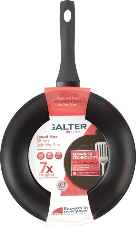 Produktbild Salter BW11622SA3 Jewel Hex 28cm Stir-Fry Pan (Bratpfanne, Aluminium)