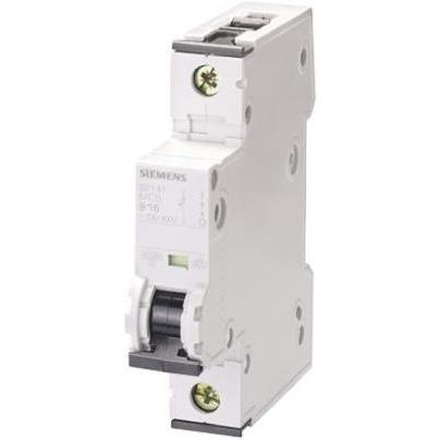 Thumbnail - Siemens, Schutzschalter, MCB 1 Pole Type D 10kA 2A 230/400V