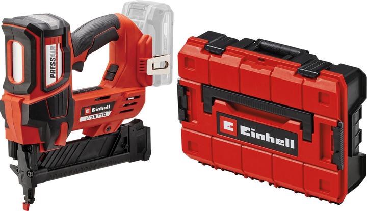 Actual product image Einhell Akku-Nagler Fixetto 18/50 N, Solo + E-Box Koffer S-F
