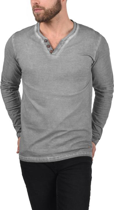 Immagine prodotto Solid Tinox - Maglie a manica lunga Con Collo A V da Uomo In Cotone 100% (L)