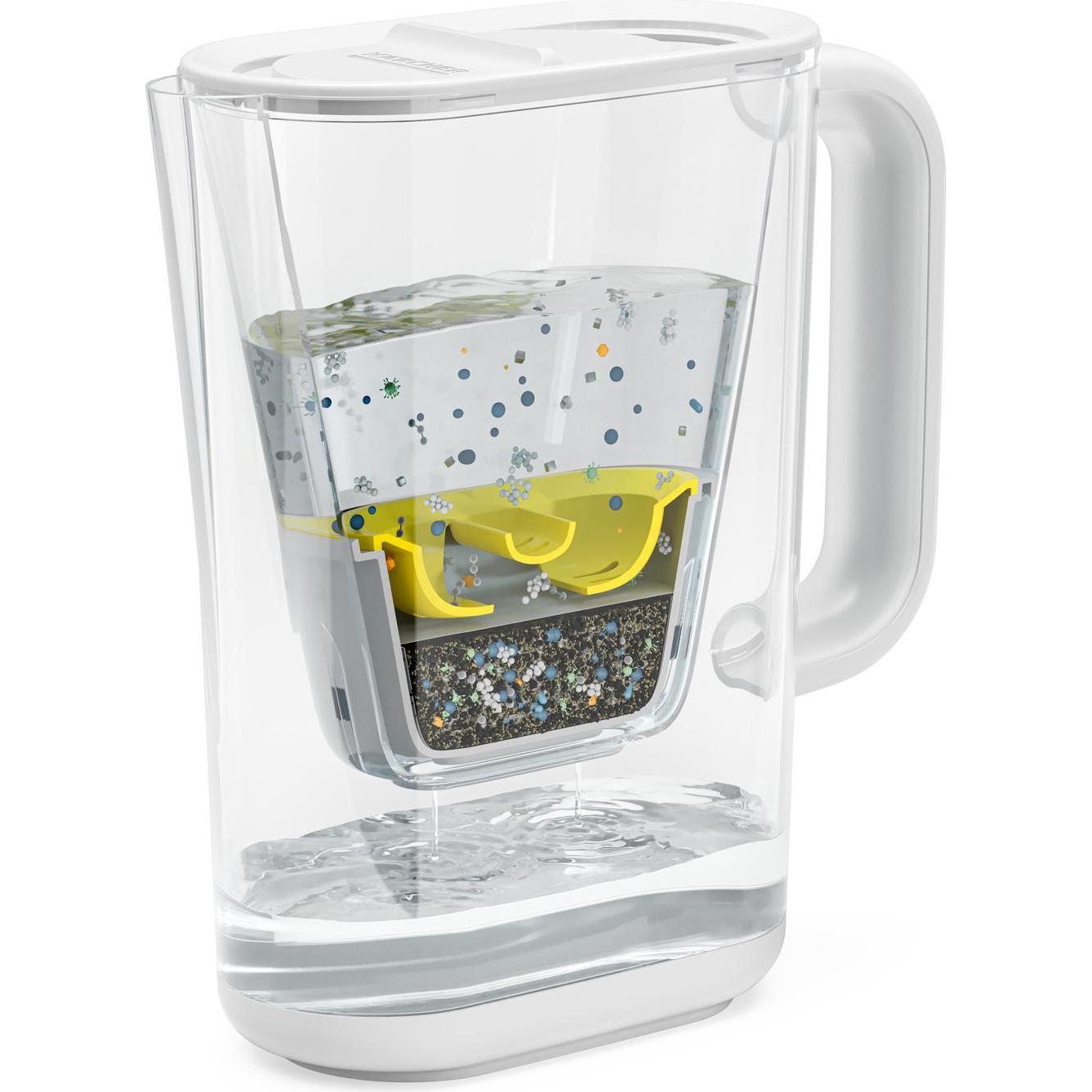 Thumbnail - Kärcher Tischwasserfilter WFP 12 + 1, Wasserfilter, Weiss