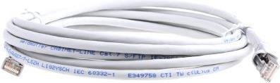 Actual product image Weidmüller Cat 6 90deg angled patch cable LSZH 3m (S/FTP, CAT6a, 3 m)