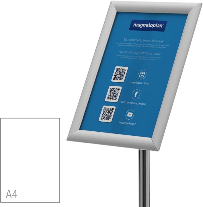 Deflecto Prospektständer mit Klapprahmen