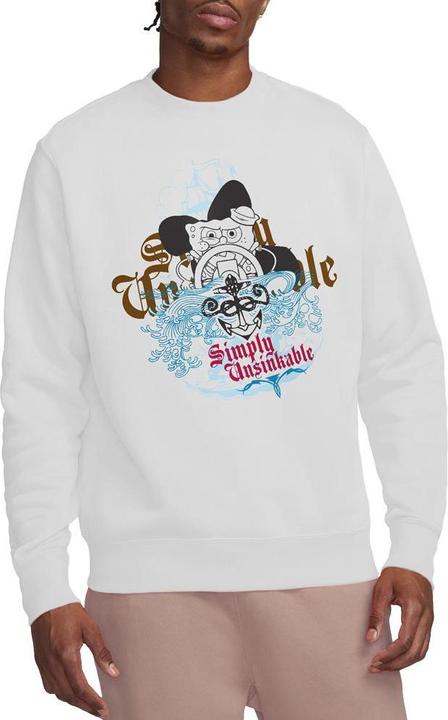 Actual product image Spongebob Squarepants Unisex Adult Simply Unsinkable Sweatshirt (L)