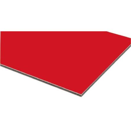 Rs Pro, Blech, Red composite sheet 3mm, 0.6m square (600 mm, 600 mm, 3 mm)
