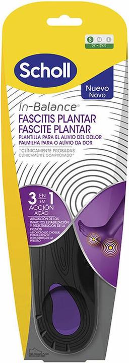 Actual product image Scholl Anti-Pain Insoles Size Small 37-39.5