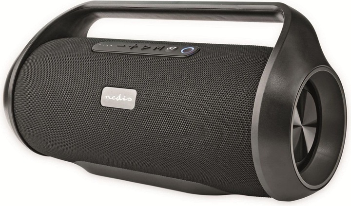 Actual product image Nedis Party Boombox 90W (90W/ 6h Battery/ Bluetooth/ TWS/ Carrying Handle) (6 h, Rechargeable battery operated)