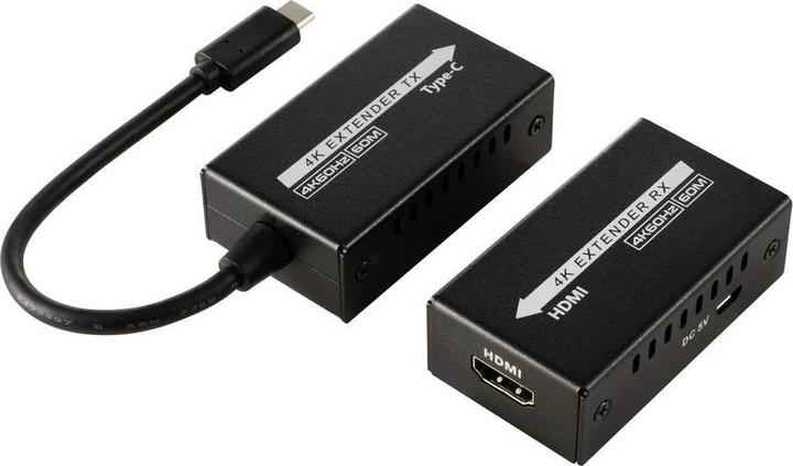 Produktbild SpeaKa Professional SP-TPCE-500 HDMI Extender über Netzwerkkabel RJ45 60 m (Extender)