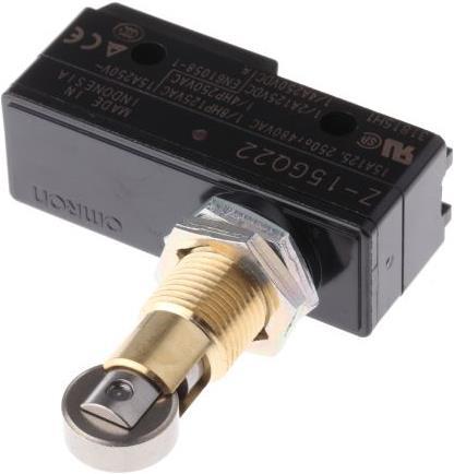 Produktbild Omron Industrial Automation Basic Switch Panel Mount Roller Plunger