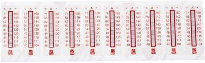 Produktbild RS PRO Ten level strips A