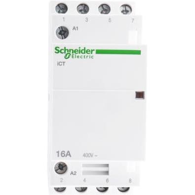 Thumbnail - Schneider Electric Acti9 iCT Contactor 16A 4NO 220/240Vac, Automatisierung