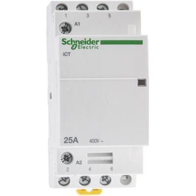 Thumbnail - Schneider Electric Acti9 iCT Contactor 25A 3NO 220/240Vac, Automatisierung
