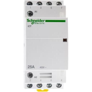 Thumbnail - Schneider Electric Acti9 iCT Contactor 25A 4NO 24Vac 50Hz, Automatisierung